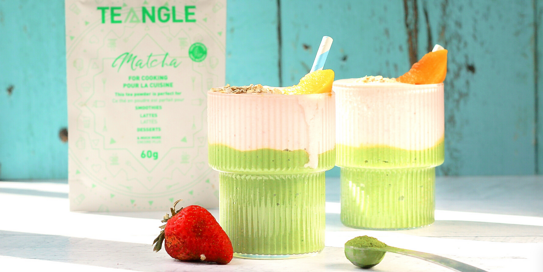Tropical Matcha Smoothie
