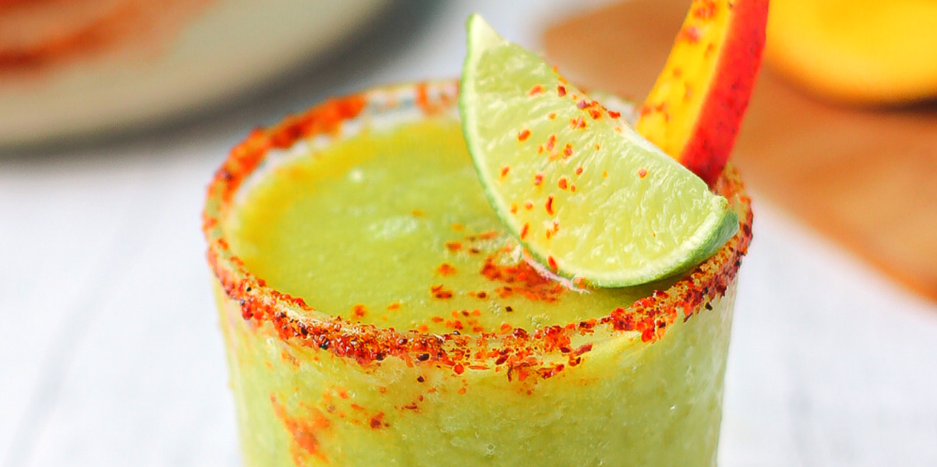Boozy Matcha Slushie