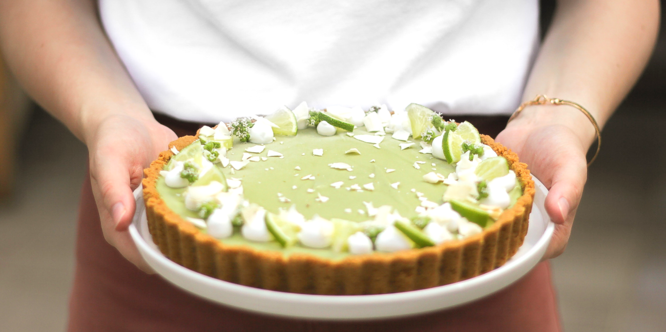 Key Lime Matcha Pie