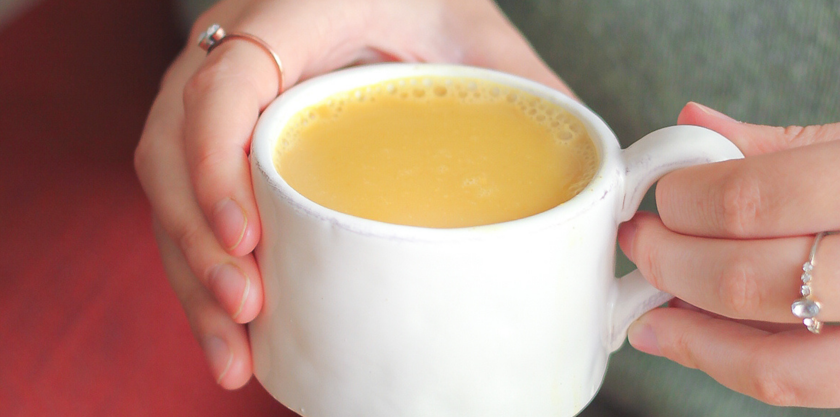 Turmeric Matcha Latte