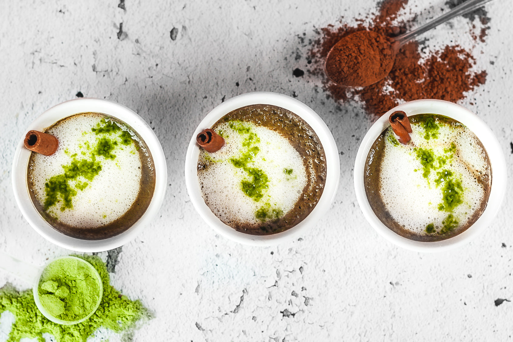 Matcha & Cacao Collagen Latte