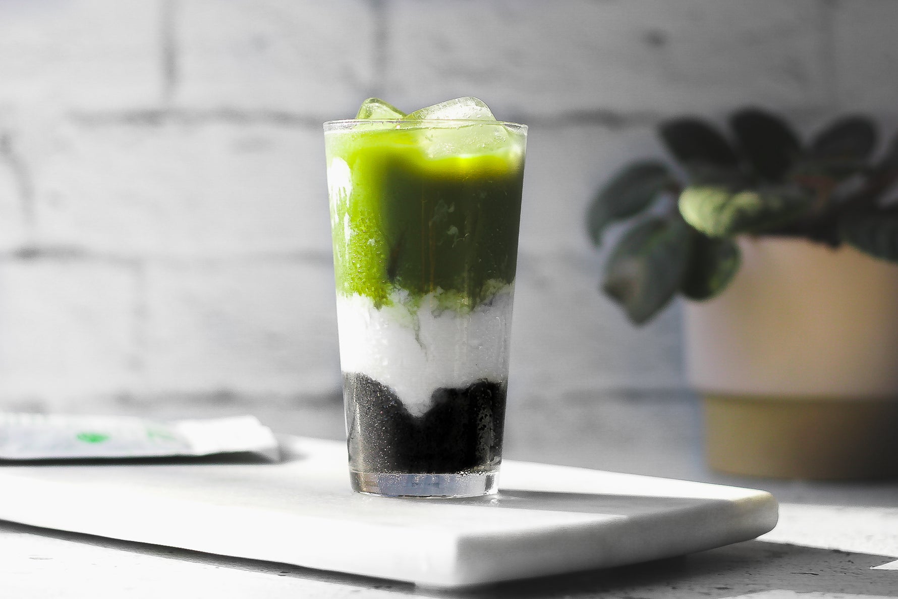 Matcha Sesame Latte