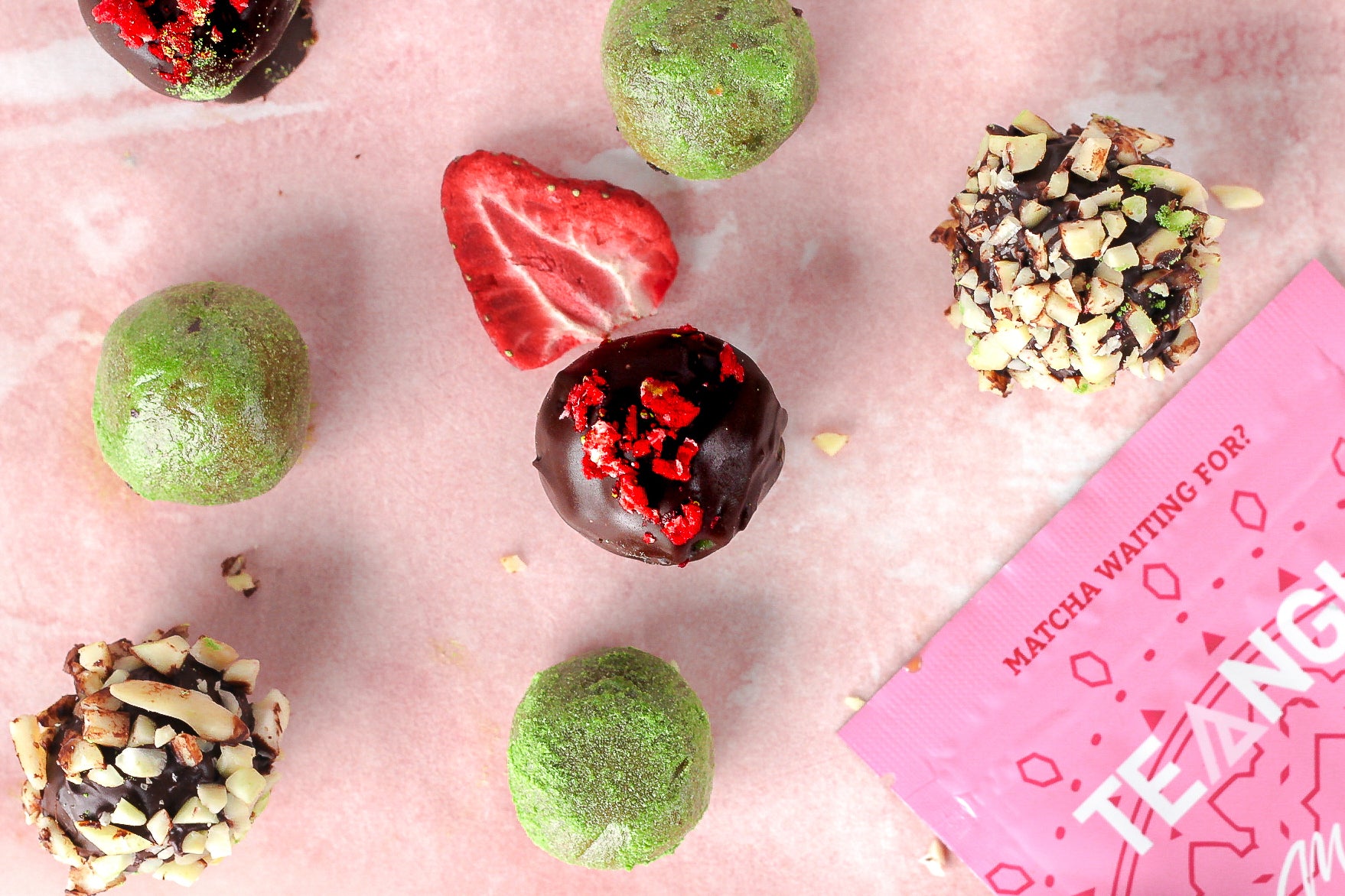 Matcha Truffles, 3 Ways!