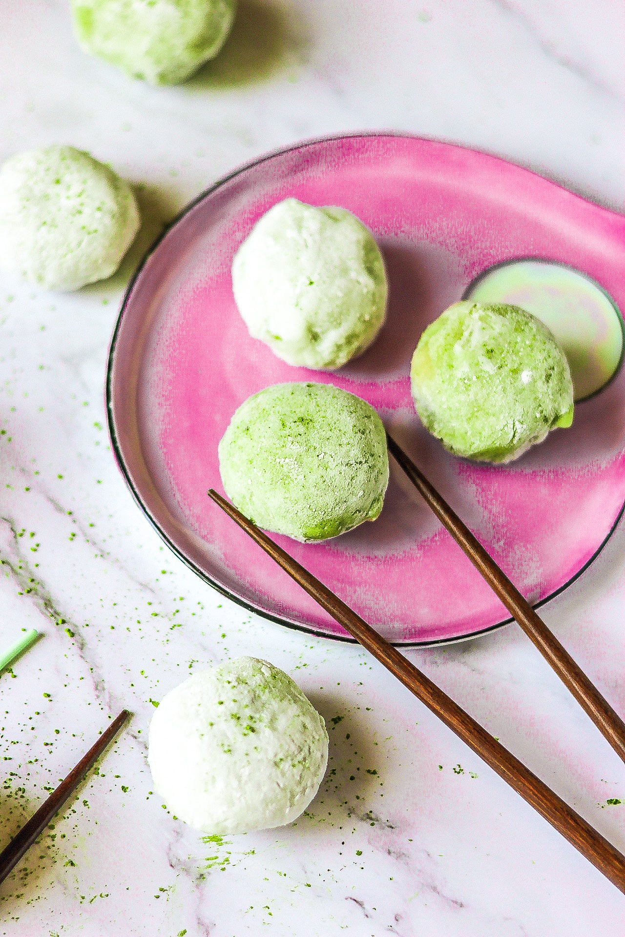 Mochis au Matcha 
