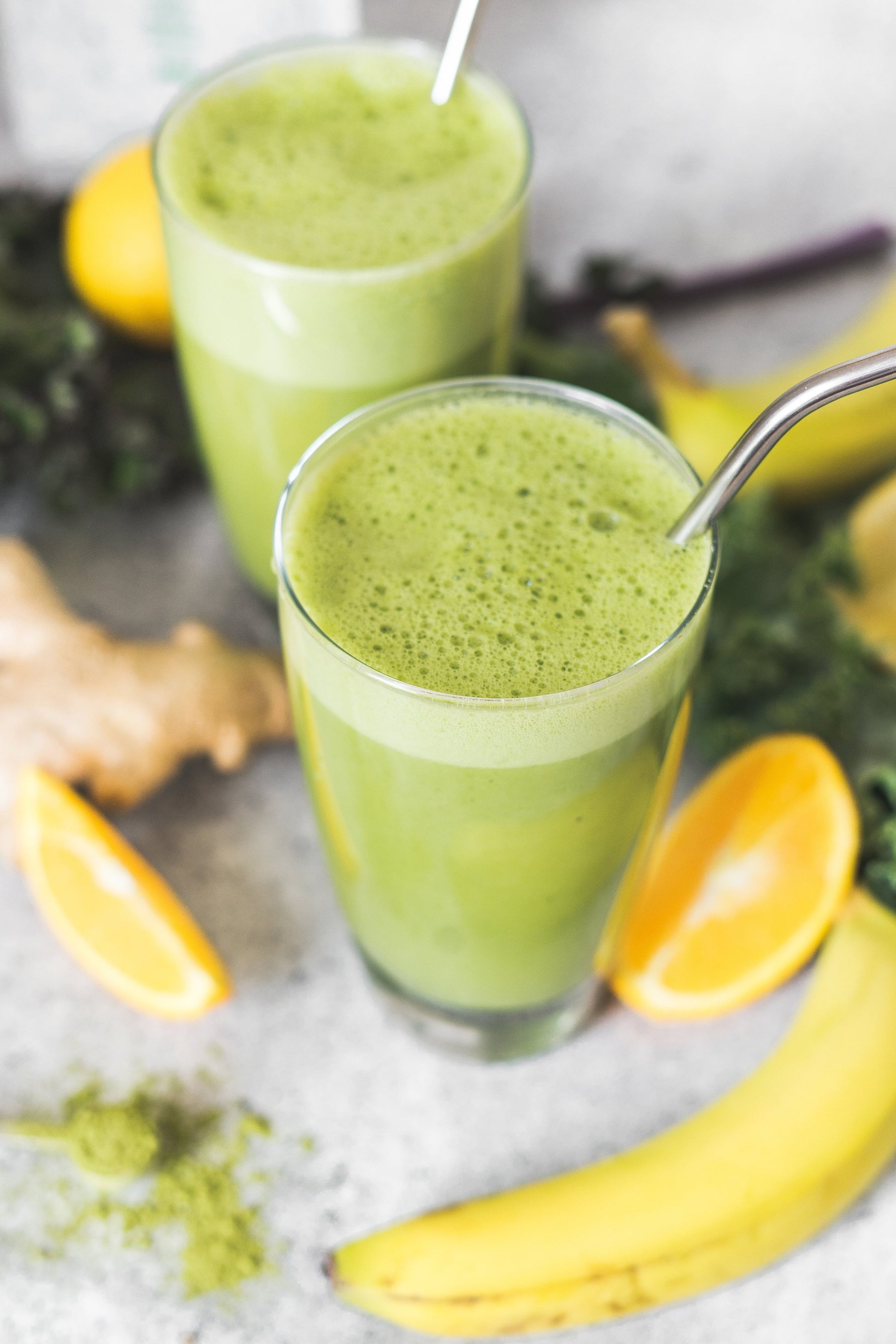 Smoothie Matcha Énergisant