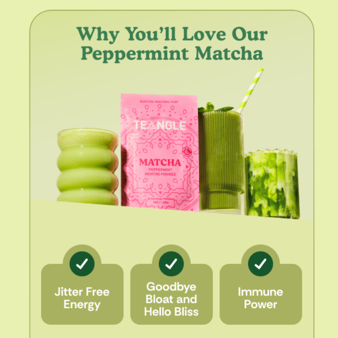 Teangle Peppermint Matcha