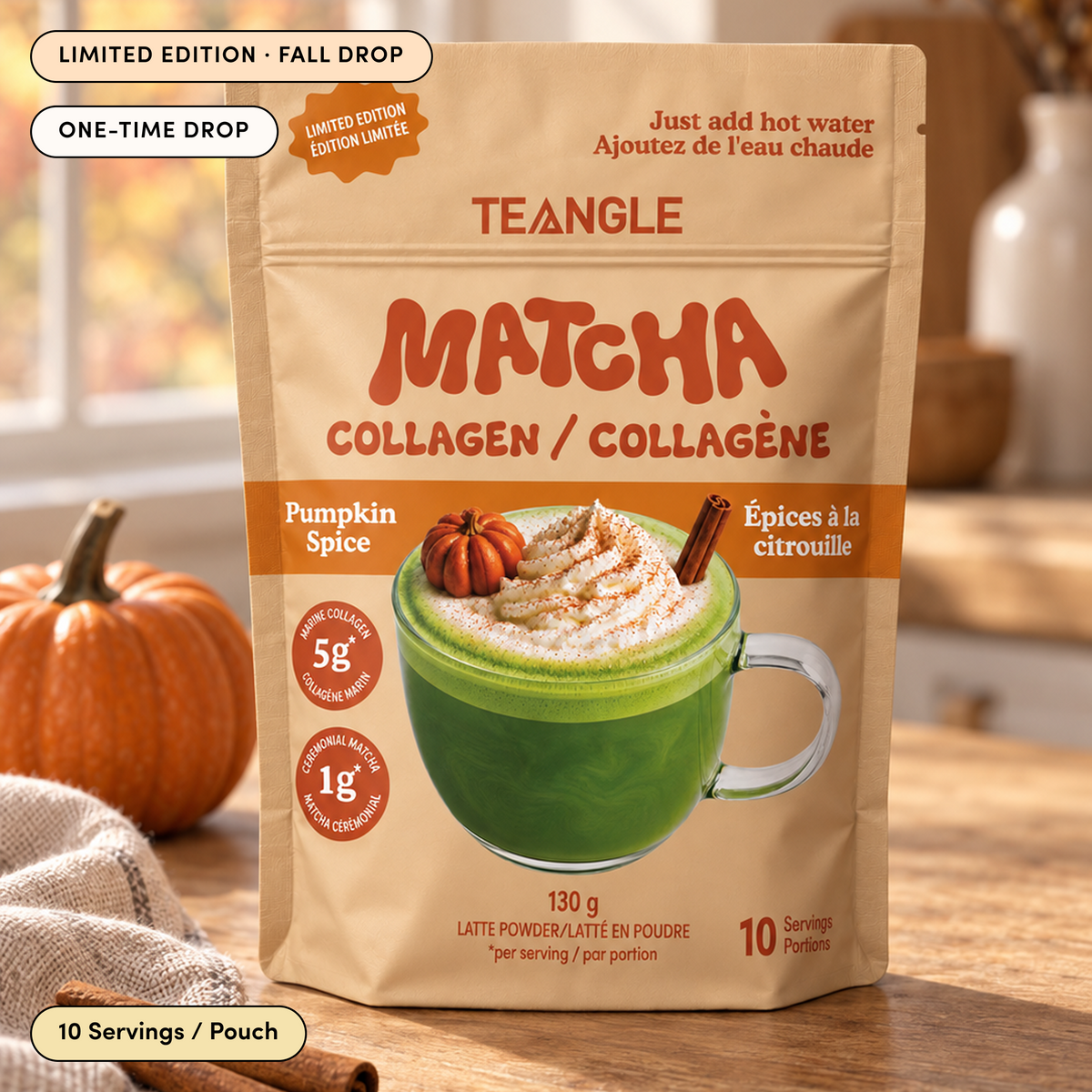 Pumpkin Spice Matcha Collagen