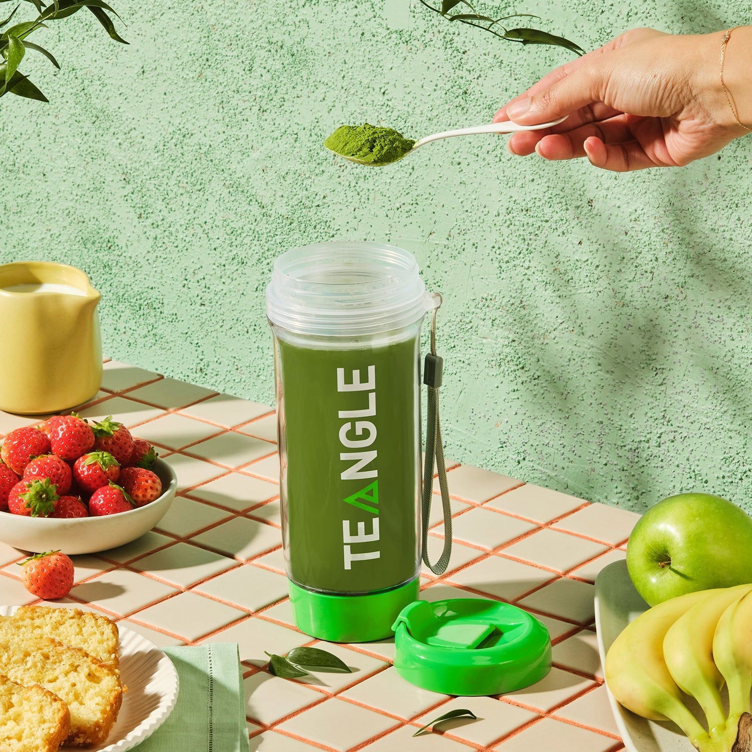 Teangle Matcha Bottle