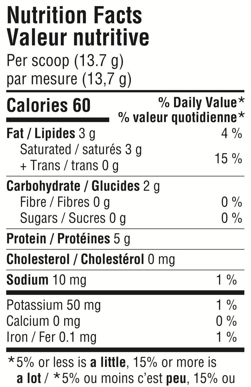Nutritional Facts