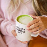 Teangle Matchawaitingfor Matcha Mug